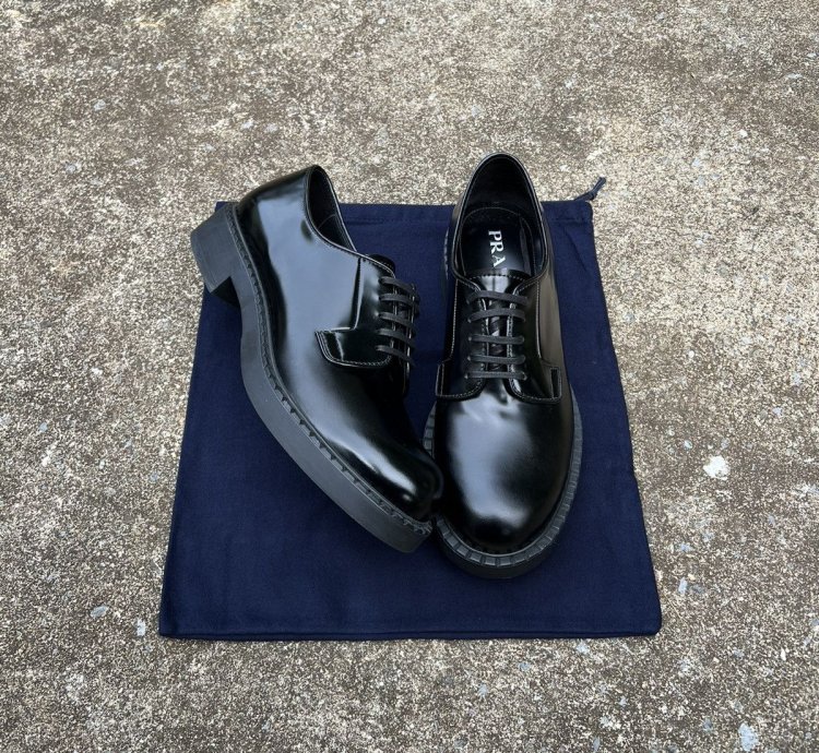 Final Price Leather Lace Up Derby Shoes
