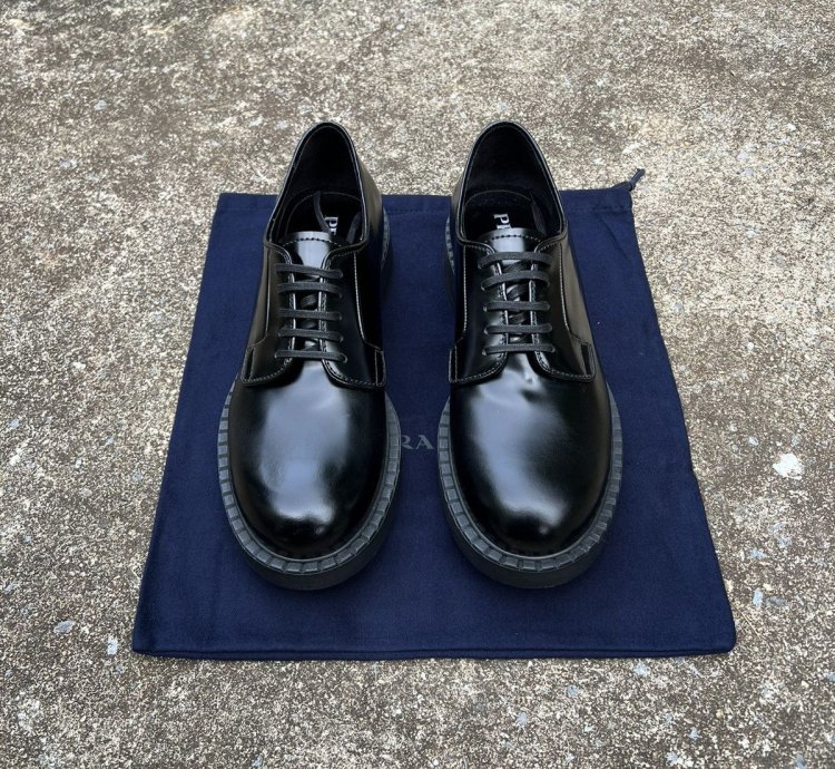 Final Price Leather Lace Up Derby Shoes