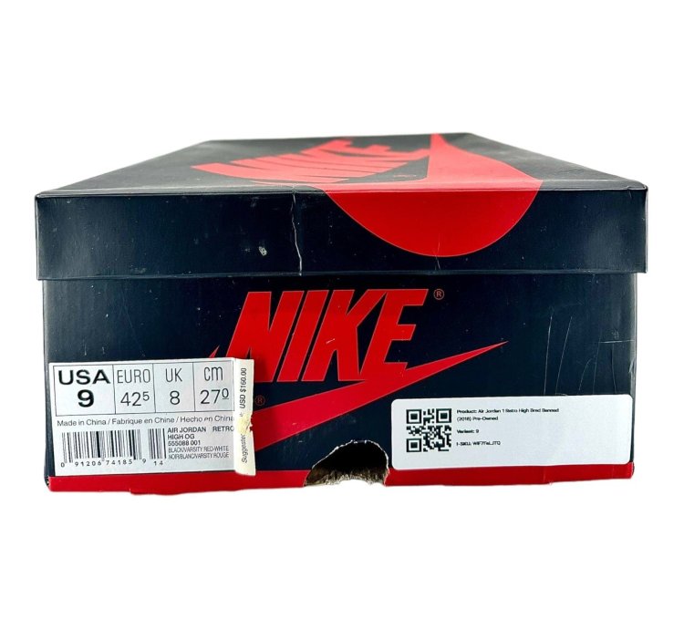 1 Retro High Bred Banned 2016