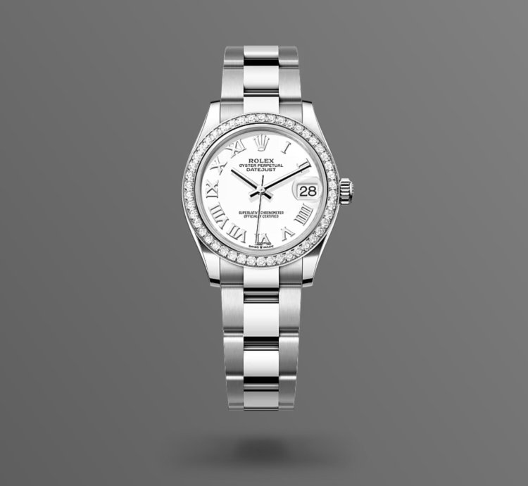 Rolex Datejust 31 New 2024 White Dial Diamond Bezel Stainless Steel Oyster Bracelet