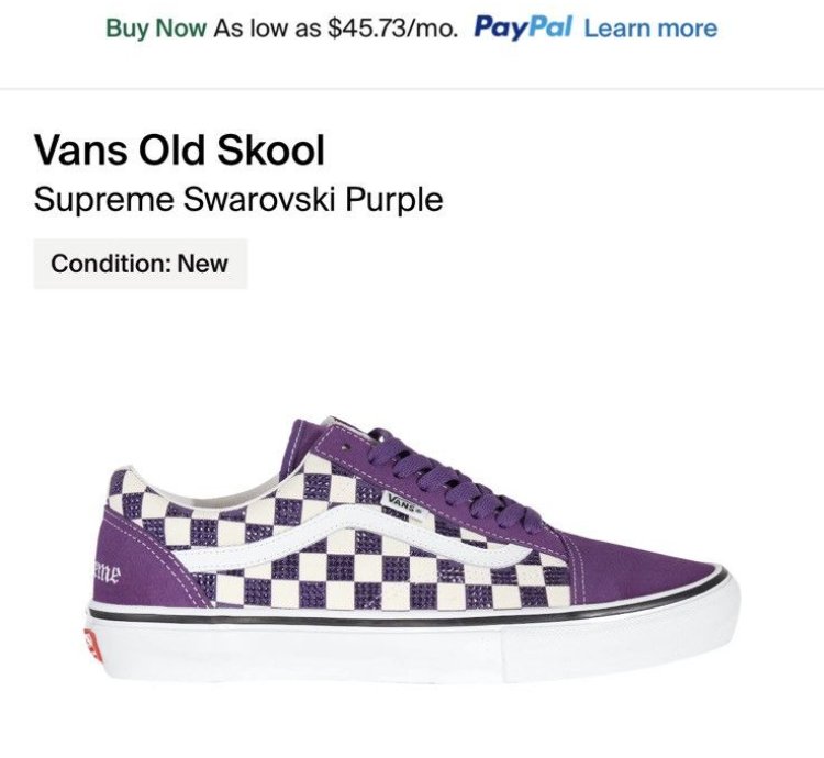 Fw22 - Swarovski Vans