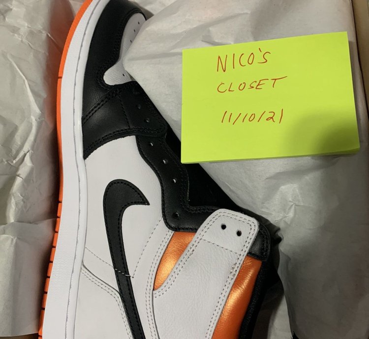 Jordan 1 High Electro Orange