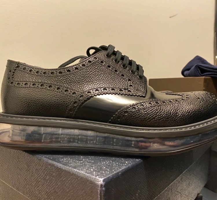 Levitate Brushed Leather Derby-sz Uk5 5 39 5 To 40