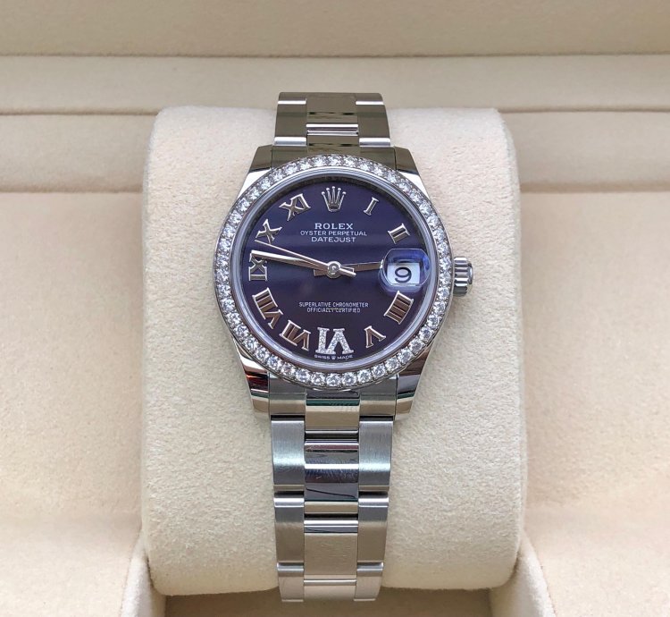 Rolex Datejust 31 Purple Vi Oyster