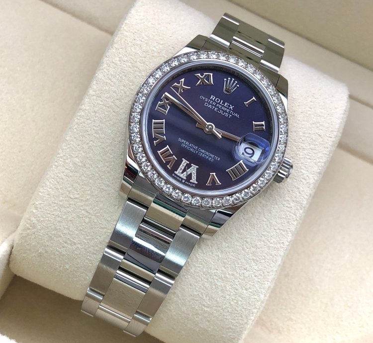 Rolex Datejust 31 Purple Vi Oyster