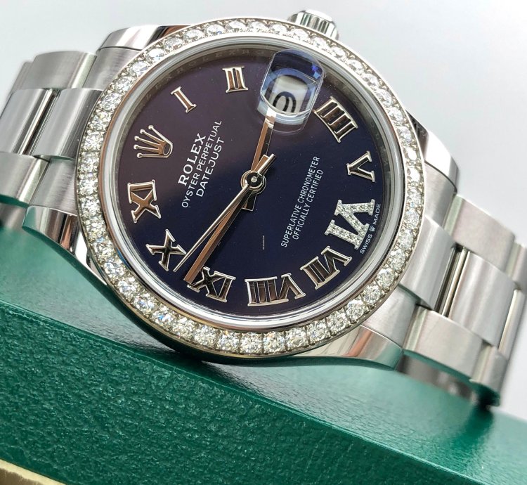 Rolex Datejust 31 Purple Vi Oyster