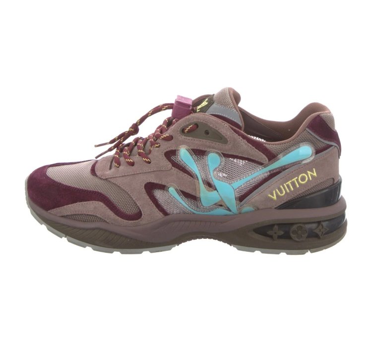 Louis Vuitton - Lv Trail Sneaker Purple And Blue Suede