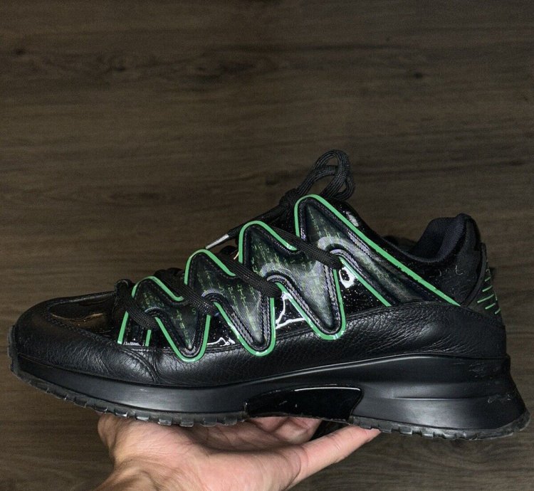 Louis Vuitton - Zig Zag Sneakers Black And Green