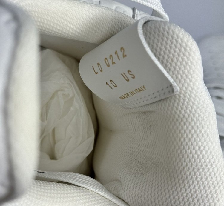 Louis Vuitton Air Force 1 White Sneakers