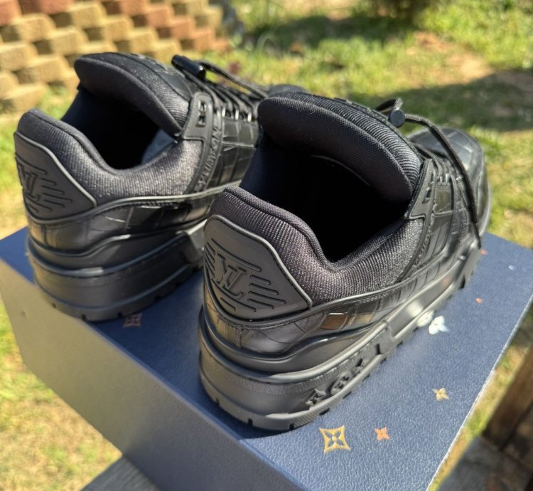Louis Vuitton Alligator Maxi Trainers