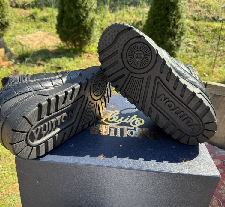 Louis Vuitton Alligator Maxi Trainers