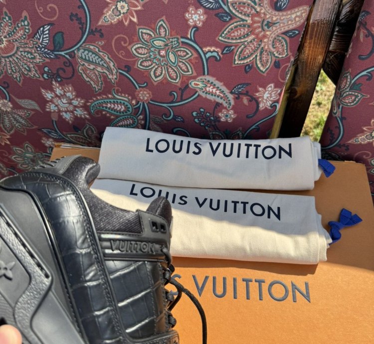 Louis Vuitton Alligator Maxi Trainers
