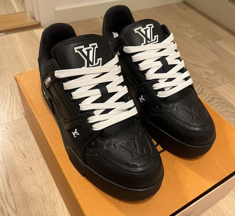 Louis Vuitton Black Trainers