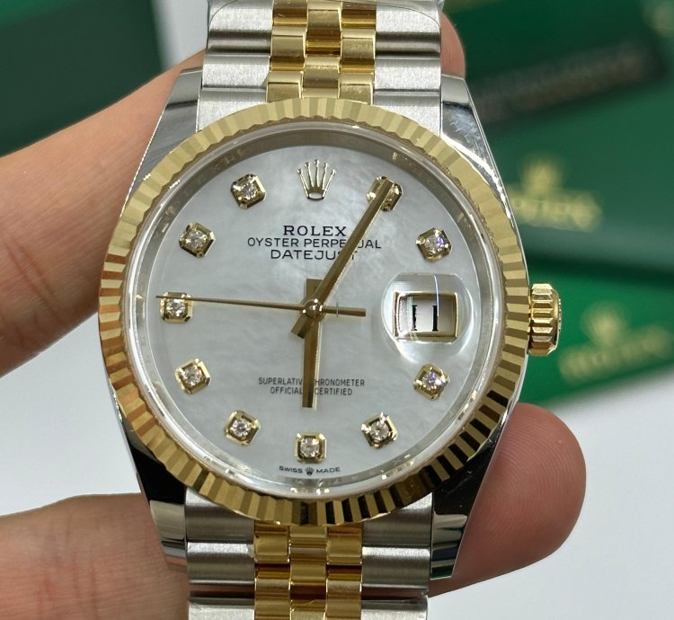 Rolex Datejust 36 126233ng White Jubilee