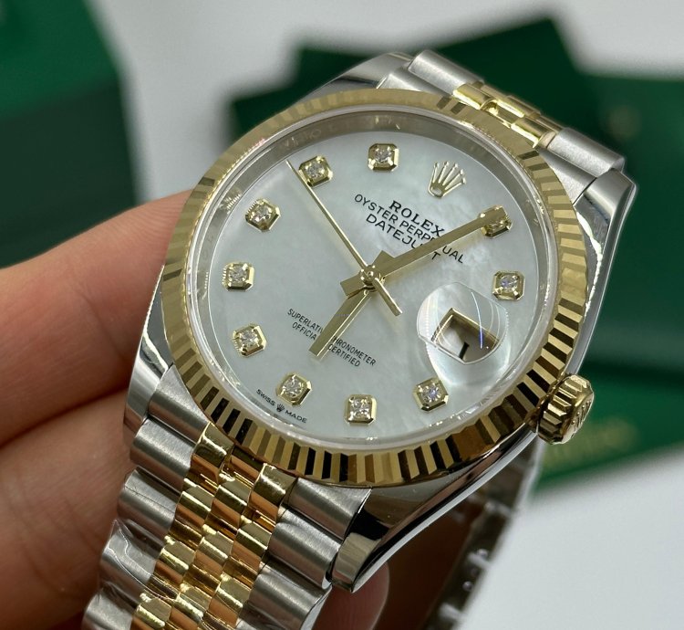 Rolex Datejust 36 126233ng White Jubilee