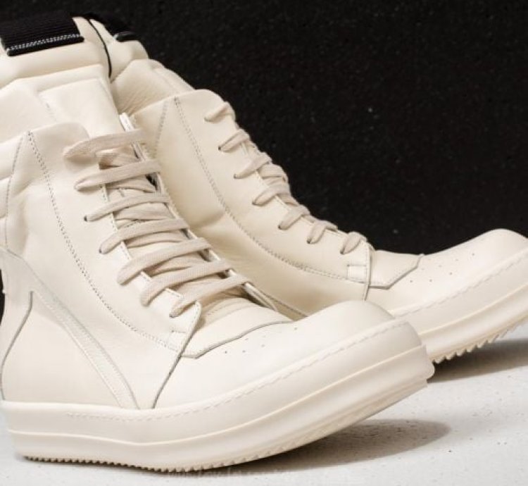 Rick Owens Geobasket Milk