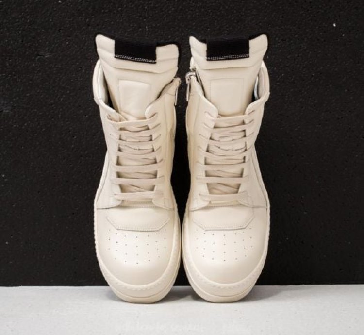Rick Owens Geobasket Milk