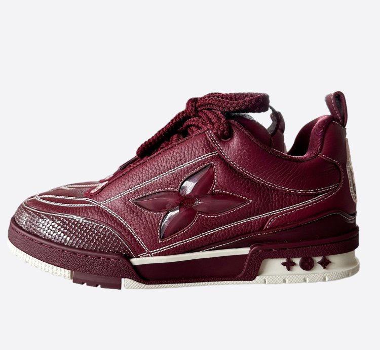 Louis Vuitton Bordeaux Skate Trainers