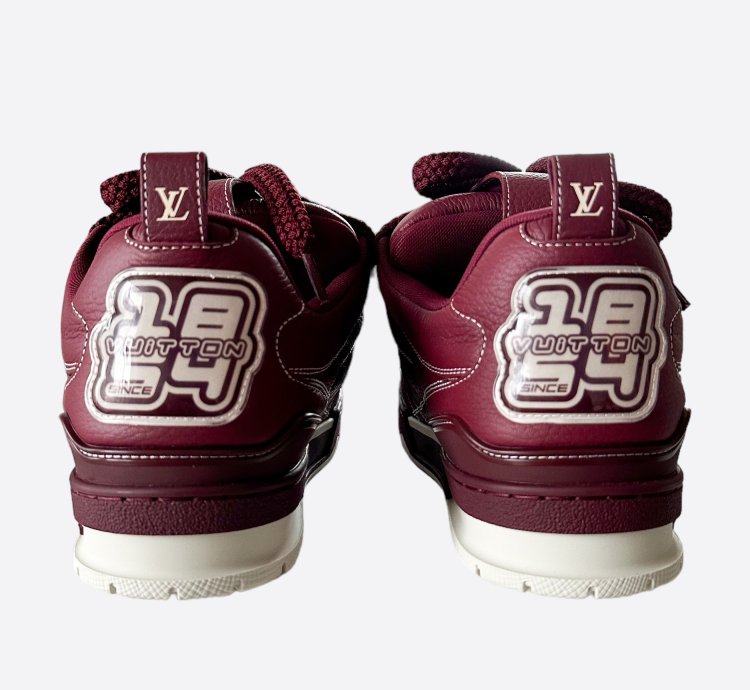 Louis Vuitton Bordeaux Skate Trainers
