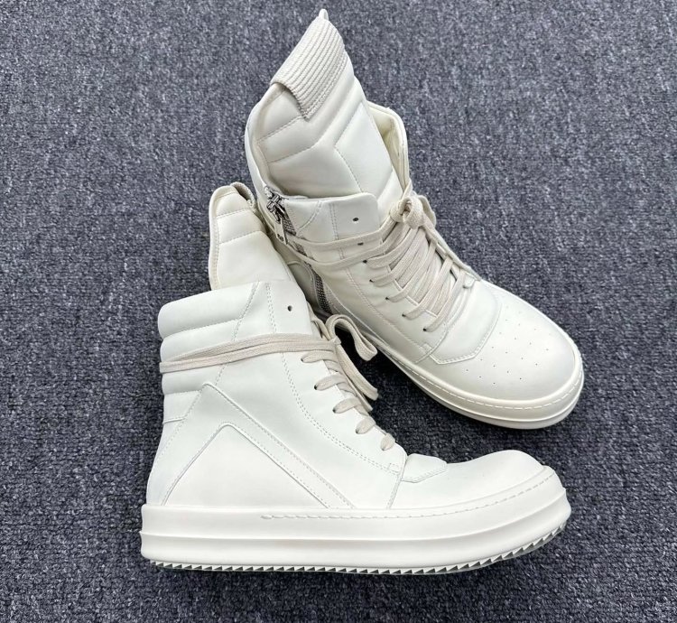 Rick Owens Geobasket Milk