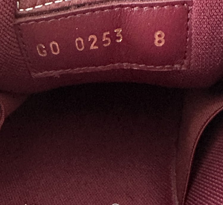 Louis Vuitton Bordeaux Skate Trainers