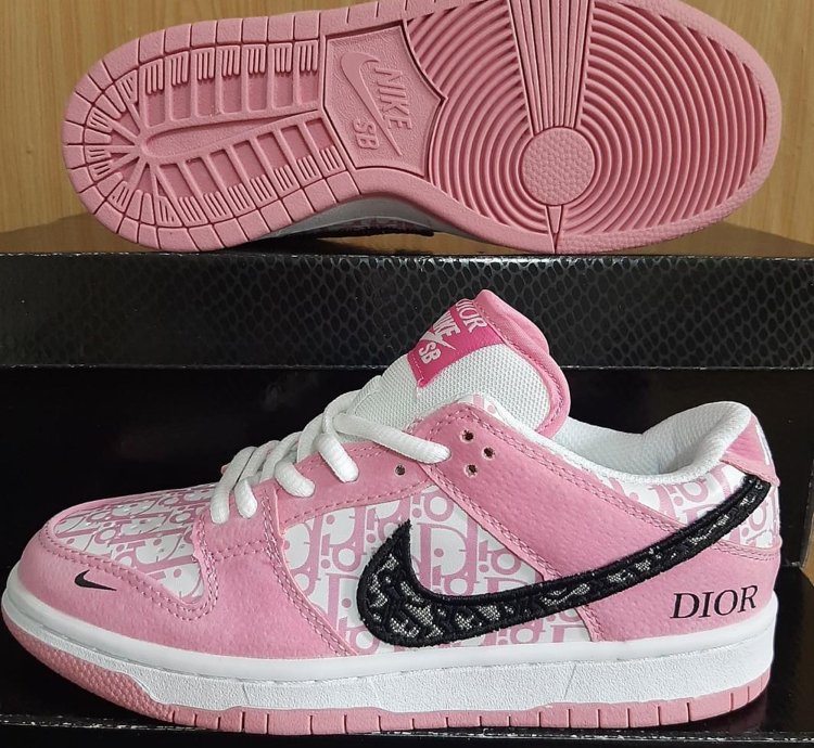 Dior Pink X Nike Sb Dunk Low Pro