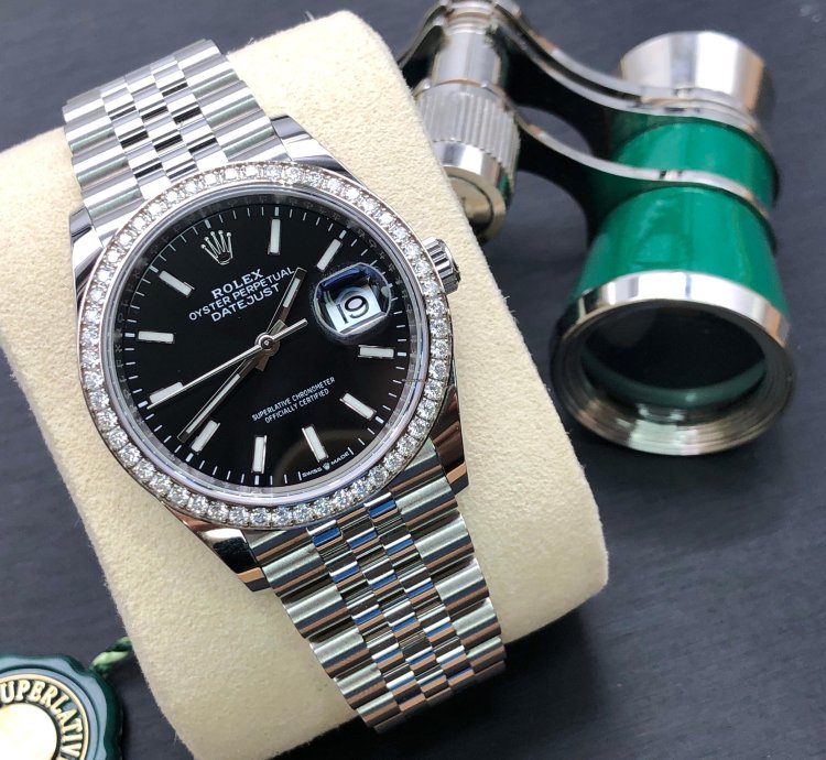 Rolex Datejust 36 126284rbr Black Jubilee