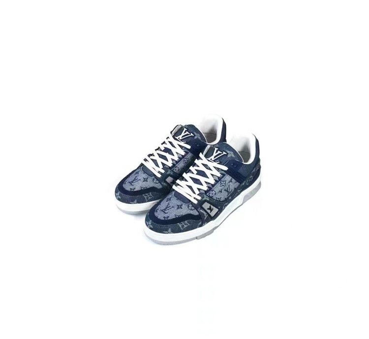 Louis Vuitton Denim Monogram Trainer