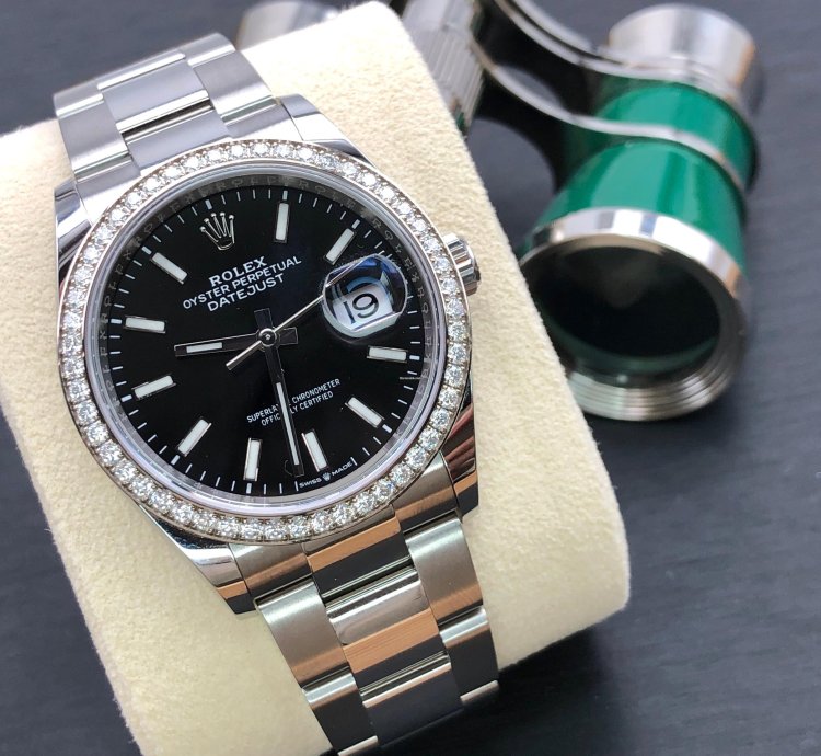 Rolex Datejust 36 126284rbr Black Oyster