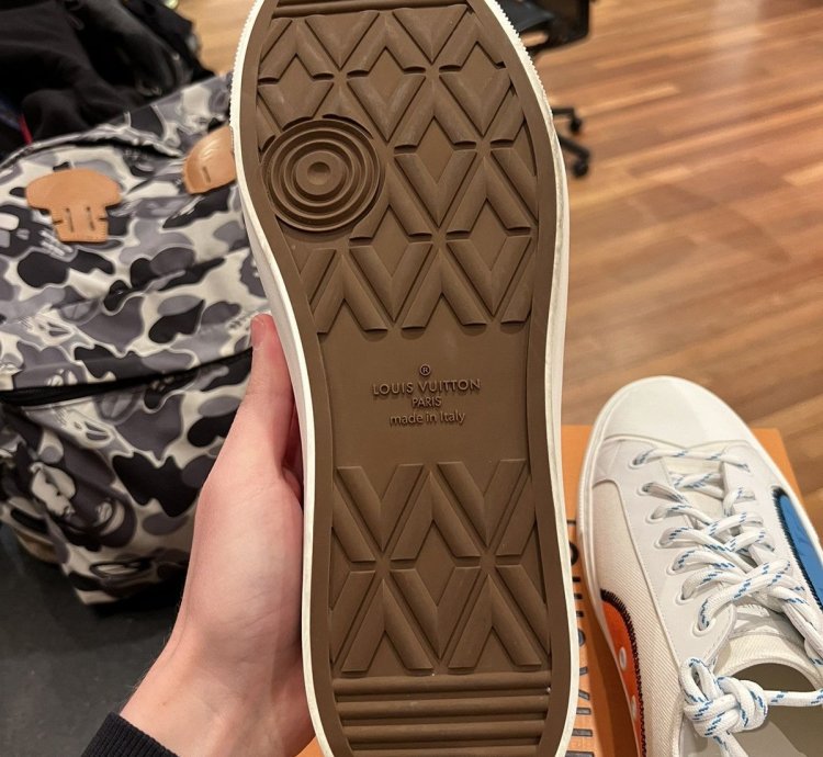 Louis Vuitton Docking Sneakers Brand New Monogram