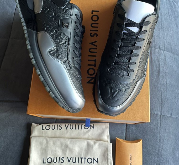 Louis Vuitton Embossed Monogram Run Away Trainer Sneaker