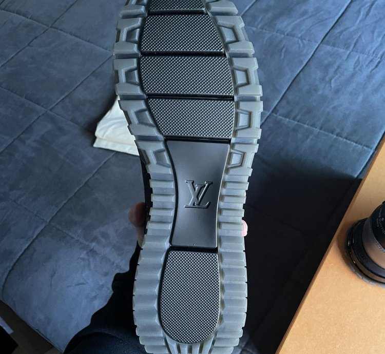 Louis Vuitton Embossed Monogram Run Away Trainer Sneaker