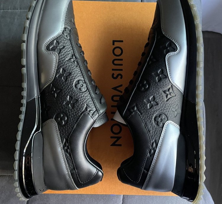 Louis Vuitton Embossed Monogram Run Away Trainer Sneaker