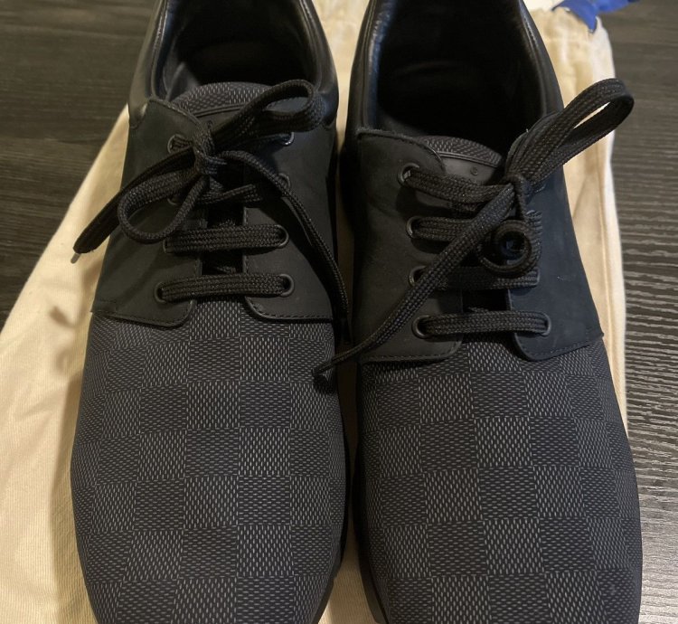 Louis Vuitton Fast Lane Sneakers Black