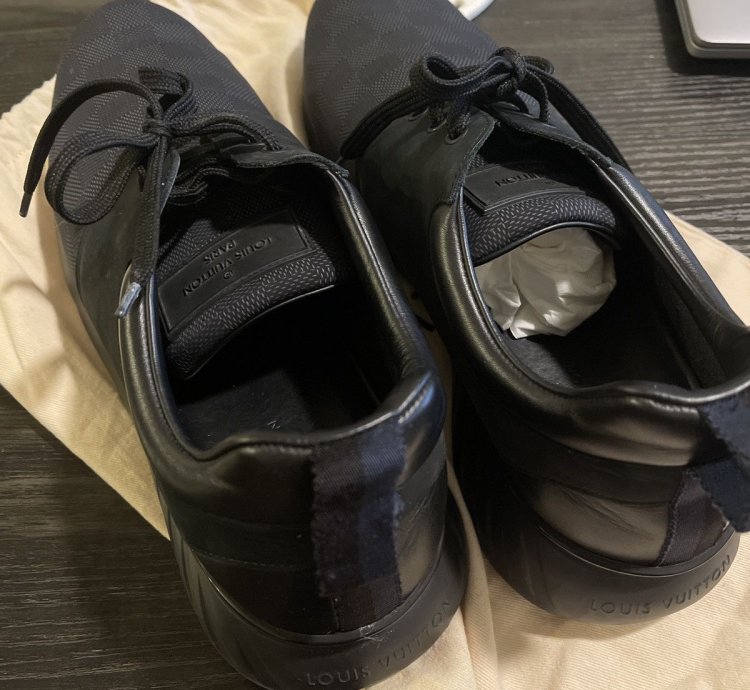 Louis Vuitton Fast Lane Sneakers Black