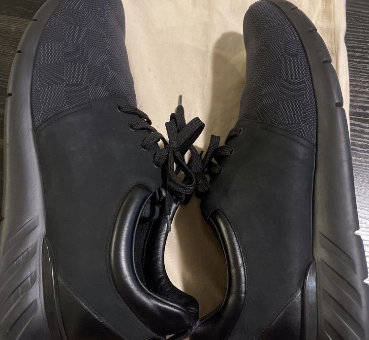 Louis Vuitton Fast Lane Sneakers Black