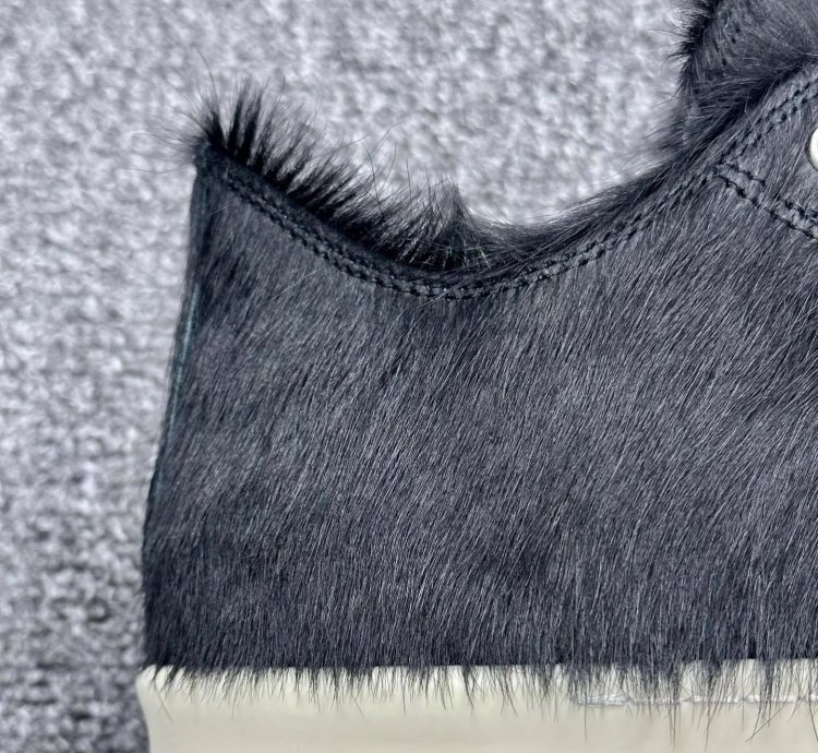 Rick Owens Strobe Low black Fur