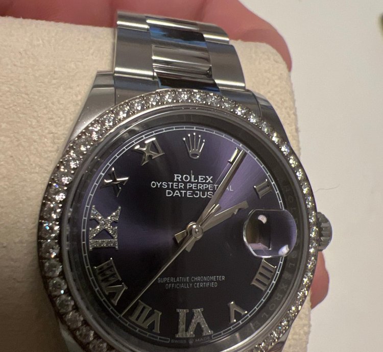 Rolex Datejust 36 126284rbr Neu Rolex Schal