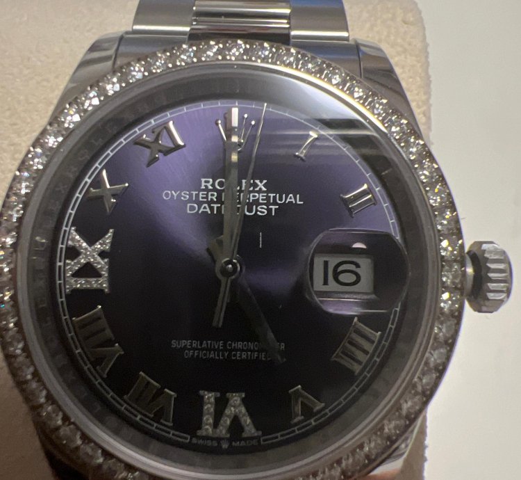 Rolex Datejust 36 126284rbr Neu Rolex Schal