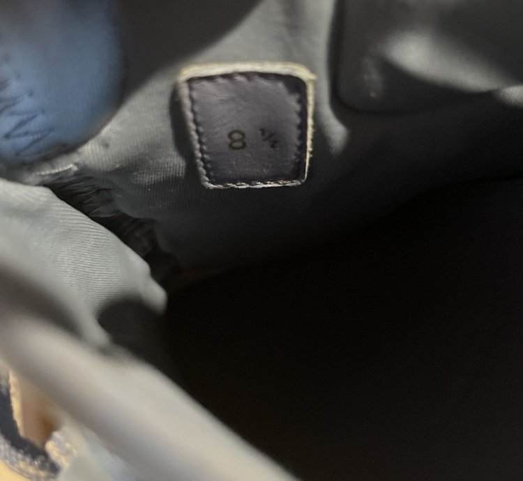Louis Vuitton Fastlane Denim Blue Size 8 5lv9 5m New