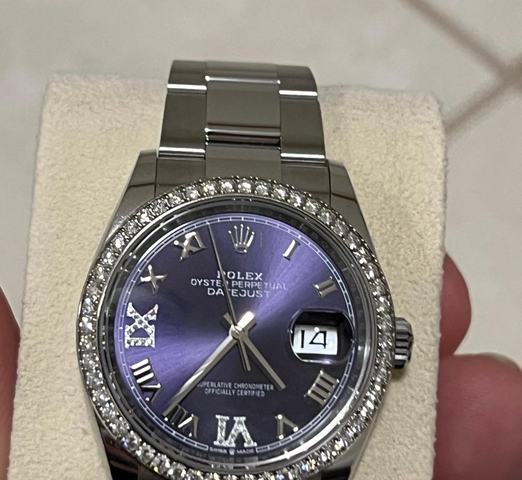 Rolex Datejust 36 126284rbr Neu Rolex Schal