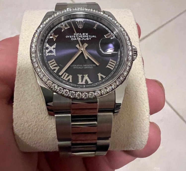 Rolex Datejust 36 126284rbr Neu Rolex Schal