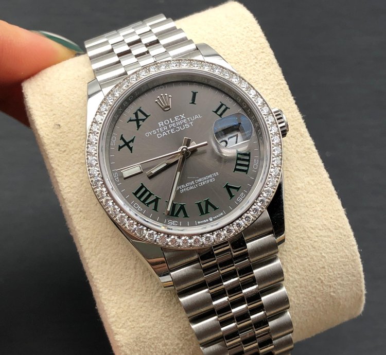 Rolex Datejust 36 126284rbr Wimbledon Jubilee