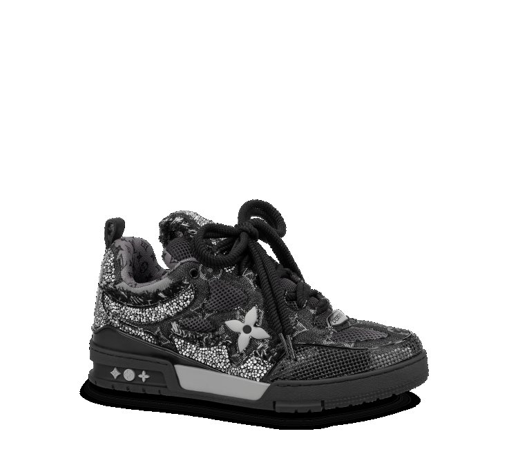 Louis Vuitton Fw 2022 Swarovski Crystals Skate Sneakers