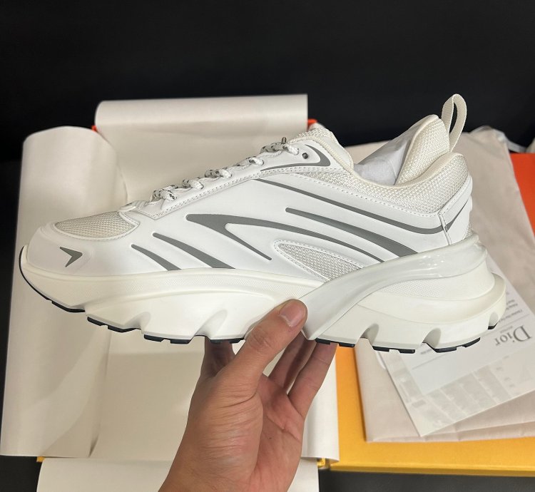 Dior B44 Blade Sneaker white Technical Mesh White Technical Fabric