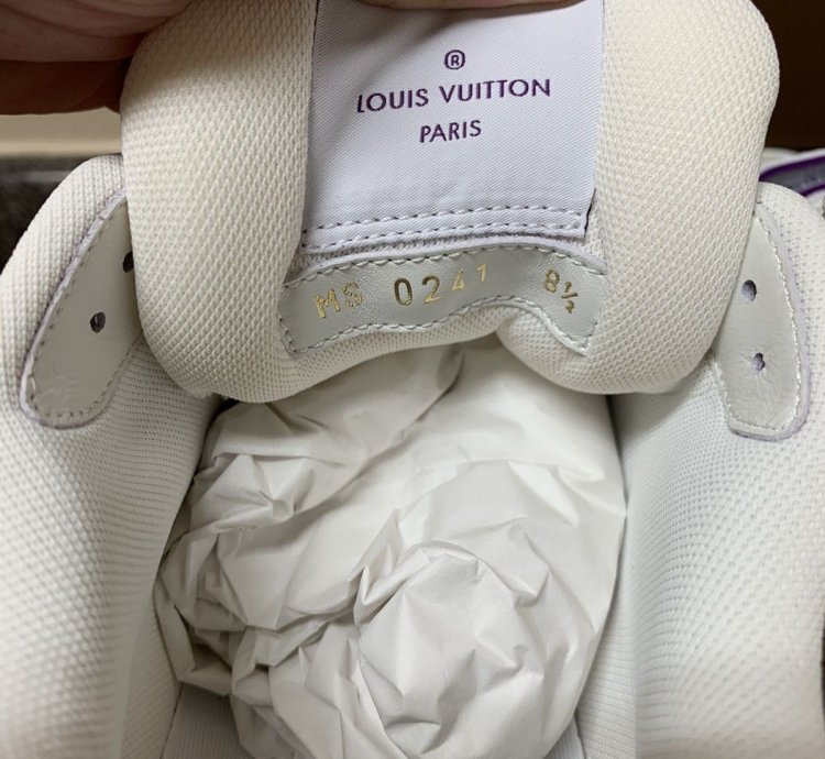 Louis Vuitton Fw21 Strap Trainer Purple Eggshell Lv8 5