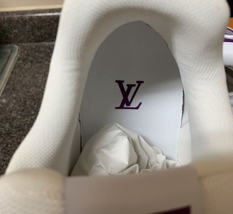 Louis Vuitton Fw21 Strap Trainer Purple Eggshell Lv8 5