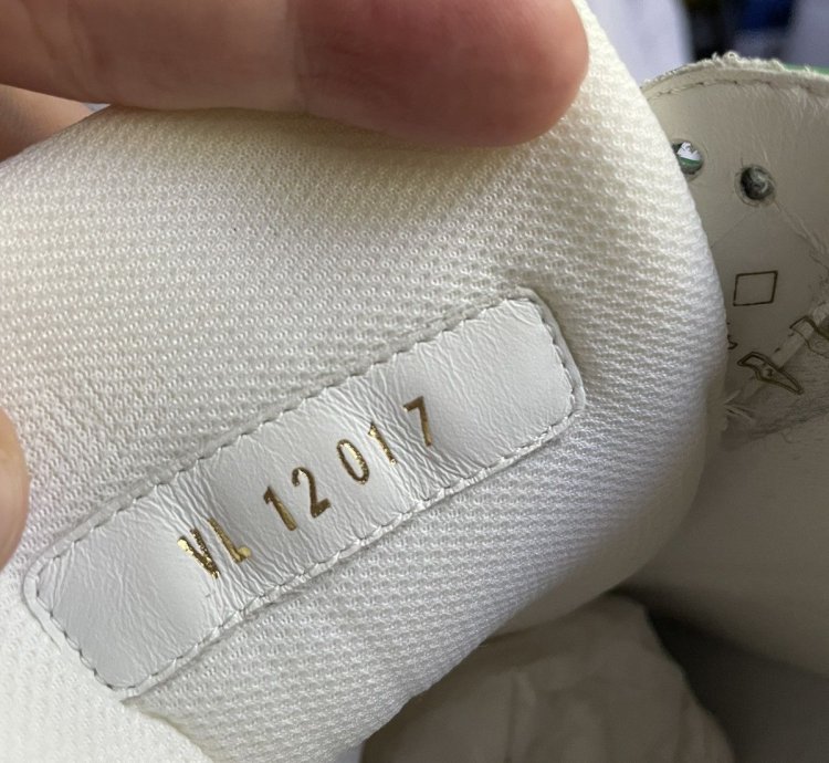 Louis Vuitton Green Denim Monogram Trainer Sneaker