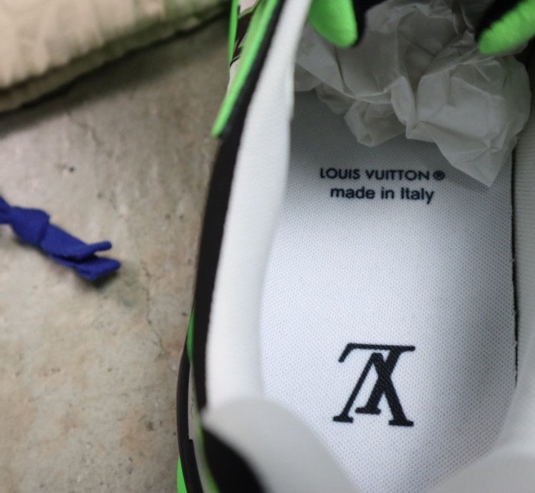 Louis Vuitton Green Tatic Runner Sneaker