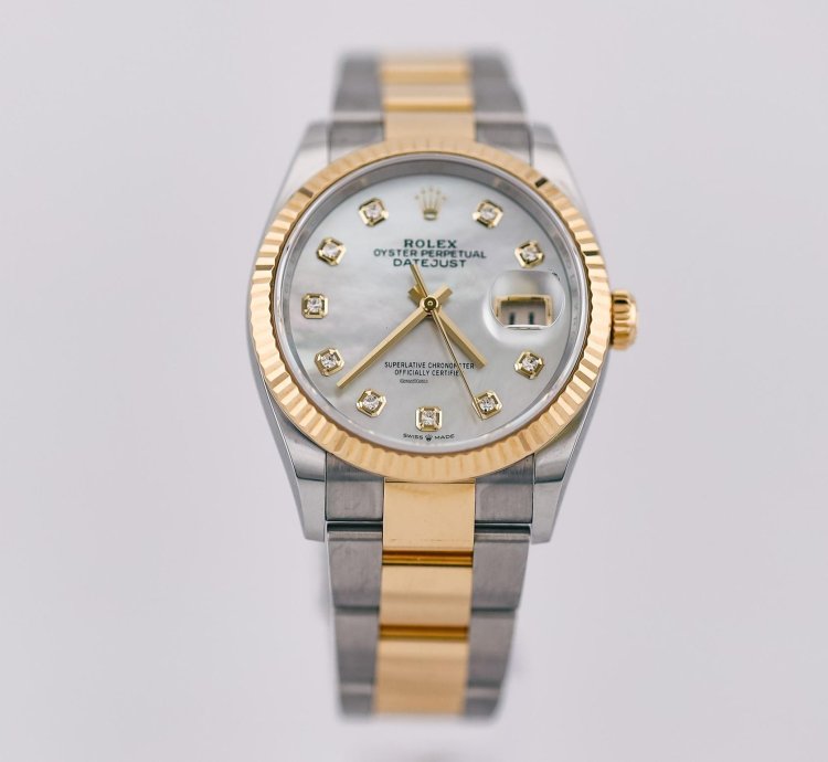 Rolex Datejust 36 2024 Datejust 36 Mother Of Pearl Dial 126233 Unworn